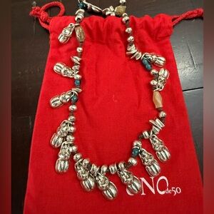 UNO de 50 Silver Necklace Like New! BEAUTIFUL!!